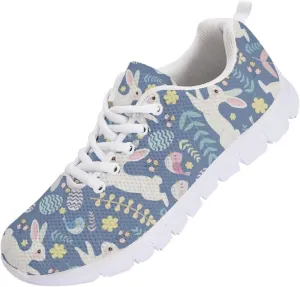 Running Shoes for Women Lightweight Tennis Shoe Outdoor Sports Gym Workout Sneakers Easter St. Patrick's Day Shoes White Sole Size 5-12