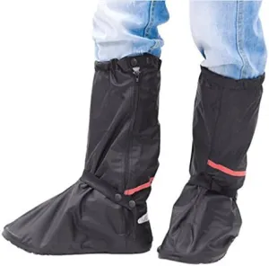 Shoe Covers,Women Men Non-slip Waterproof Zipper Rain Snow Shoes Boots Covers Reusable for Outdoor Camping Fishing Cycling Riding Bike Motorcycle Rain Suit Shoe Cover Protective Gear Travel Overshoes