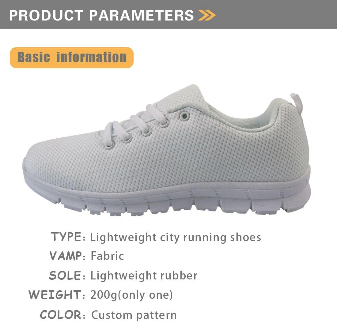 Showudesigns Comfortable Sneaker Women Running Sport Shoes Fashion Pattern
