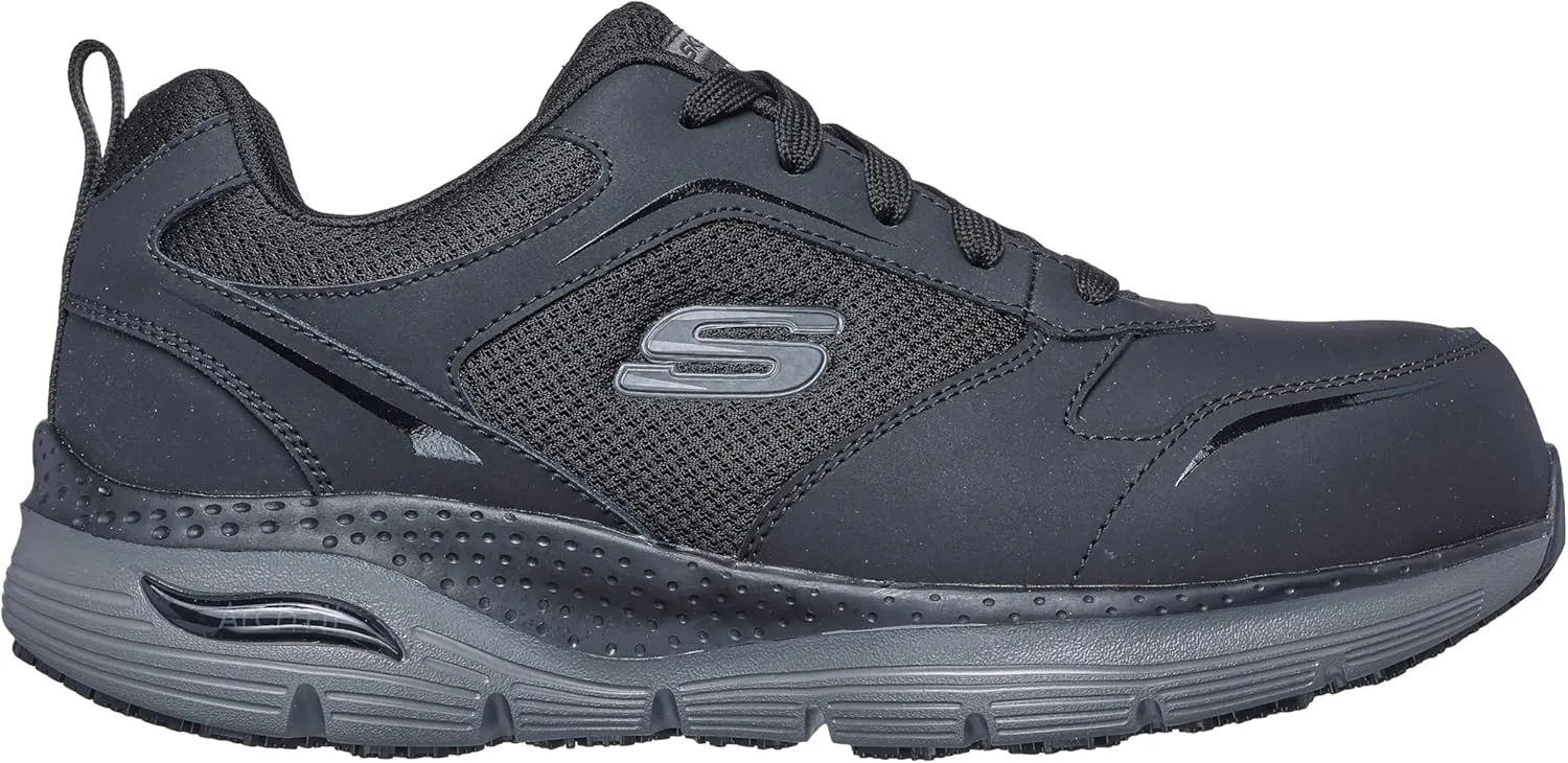 Skechers Men's Lace Up Safety Arch Fit Sr Comp Toe