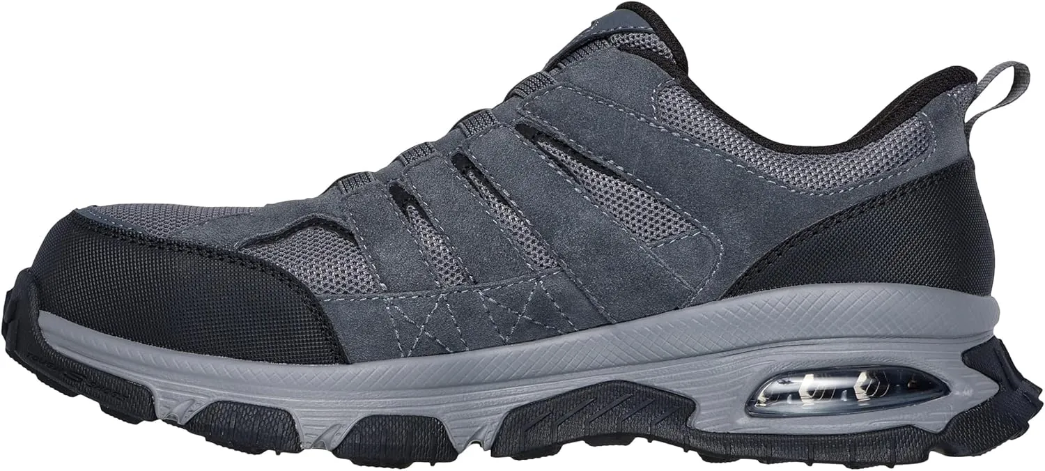 Skechers Men's Skech-air Envoy Cabon Nano Safety Toe Hands Free Slip-in Construction Shoe