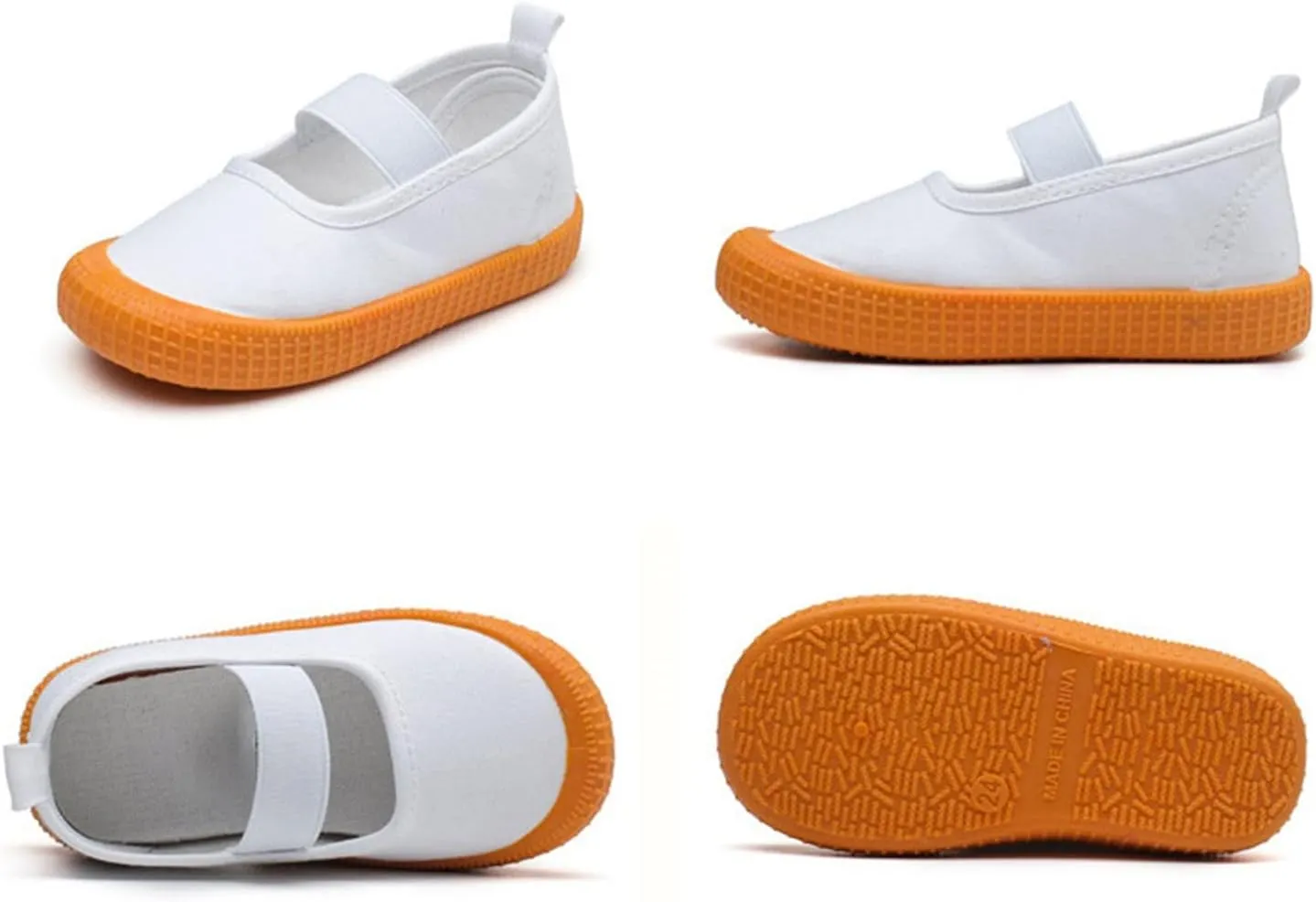 Sneaker for Toddler Toddler Baby Boy Girl Flat Shoes Bao Head One Foot Off Girl Canvas Shoes Soft Sole Casual