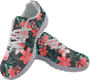 Sports Tennis Shoes for Women Running Causal Shoe Teens Girls Outdoor Travel Sneakers Walking Low Heel Lace up Breathable Lightweight