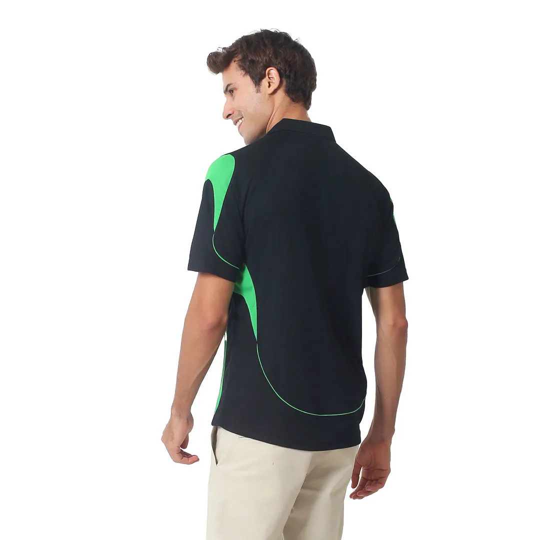 The Bell Polo | Adults | Short Sleeve | Black Base