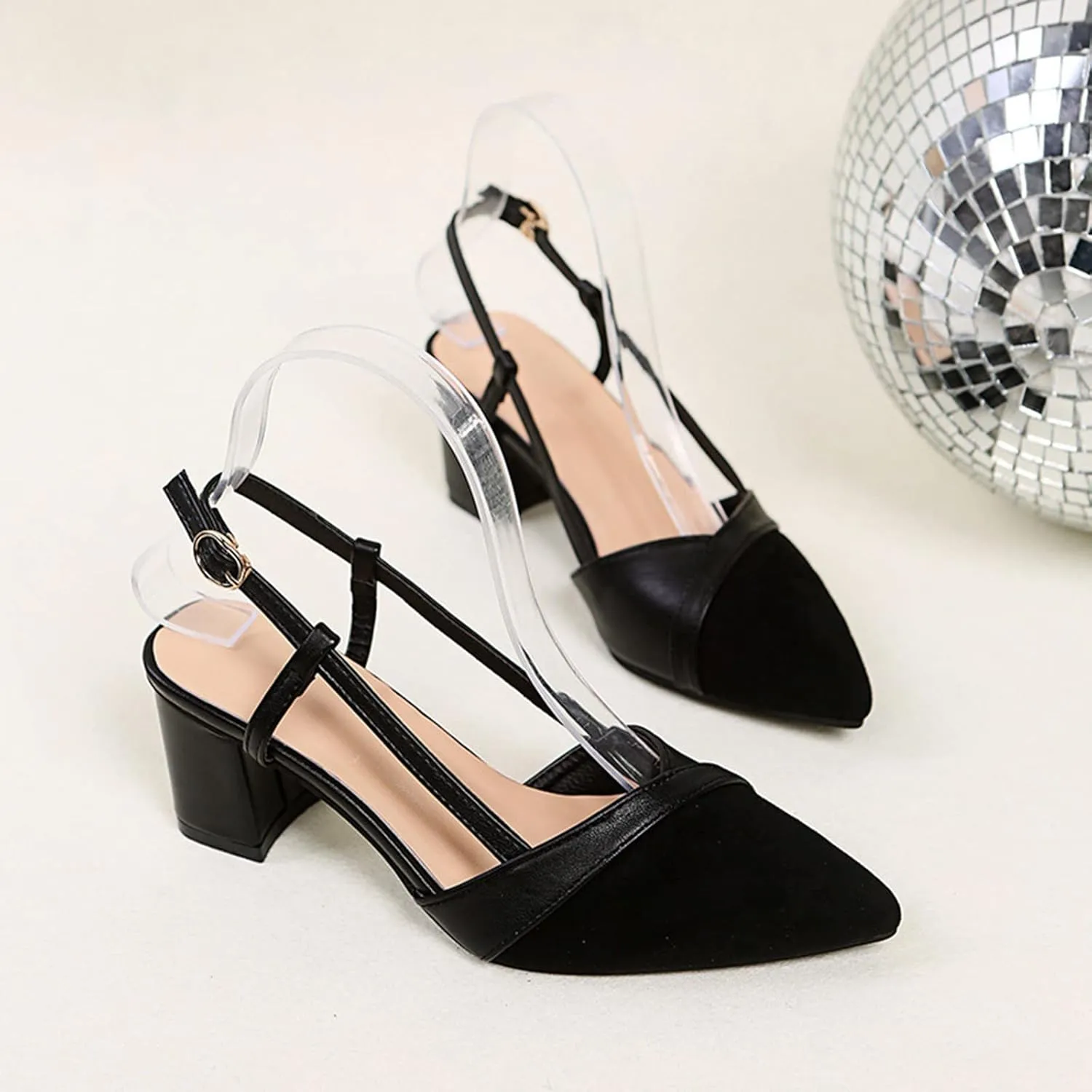Toe-knob Shoes High Lace-up Breathable Heels Casual Fashion Women's Sandals Women's sandals Slingback Shoes