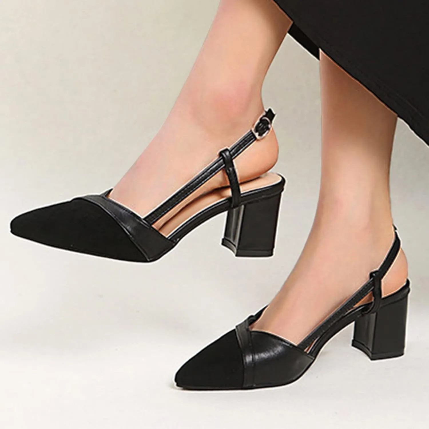 Toe-knob Shoes High Lace-up Breathable Heels Casual Fashion Women's Sandals Women's sandals Slingback Shoes