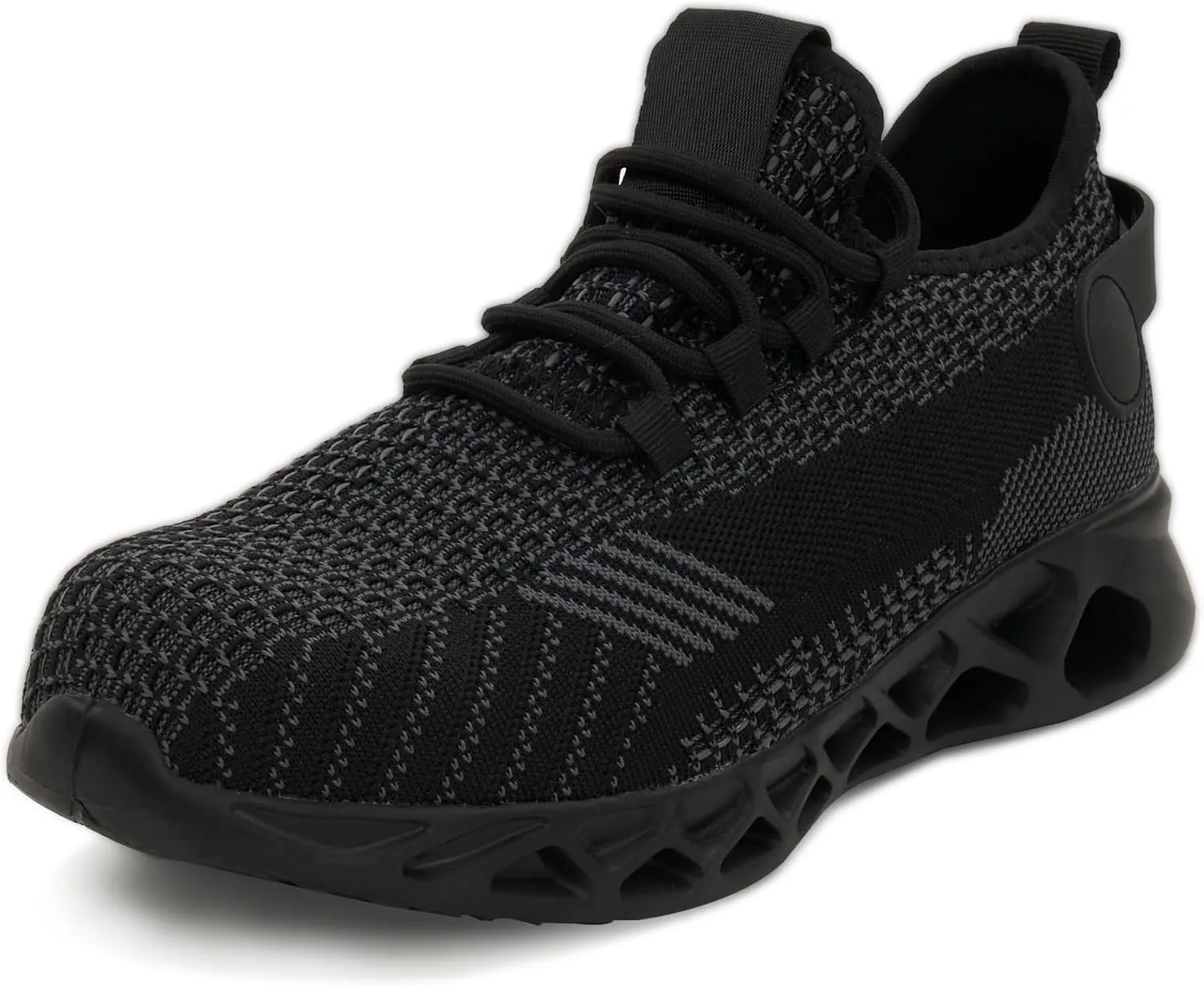 Ultra-Lightweight Steel Toe Shoes Water-Resistant, Slip-Resistant & Puncture-Proof Work Sneakers, Perfect for Construction, Warehouse, and Daily-Wear