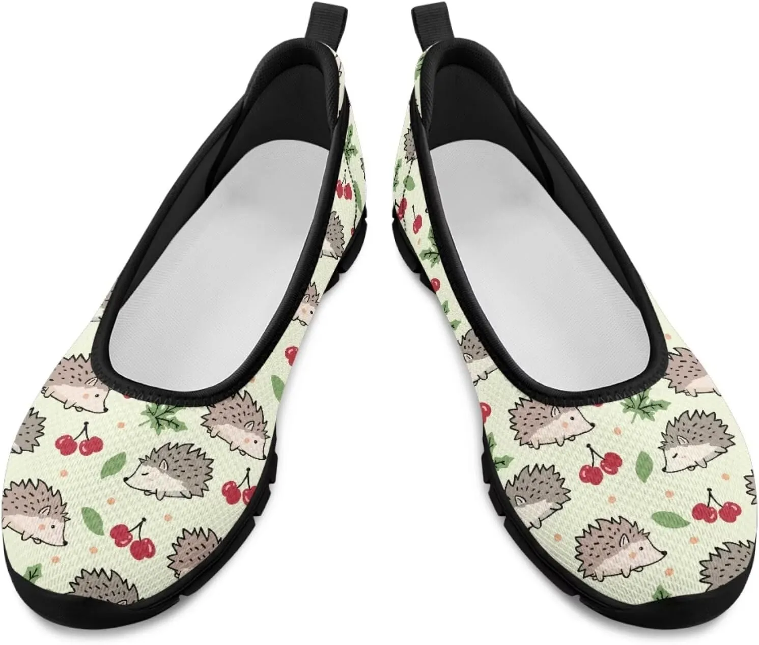 UNICEU Casual Slip On Shoes for Women Breathable Mesh Non-Slip Flats Lightweight Fashion Low Top Loafers for Walking