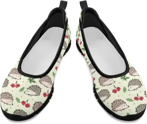 UNICEU Casual Slip On Shoes for Women Breathable Mesh Non-Slip Flats Lightweight Fashion Low Top Loafers for Walking