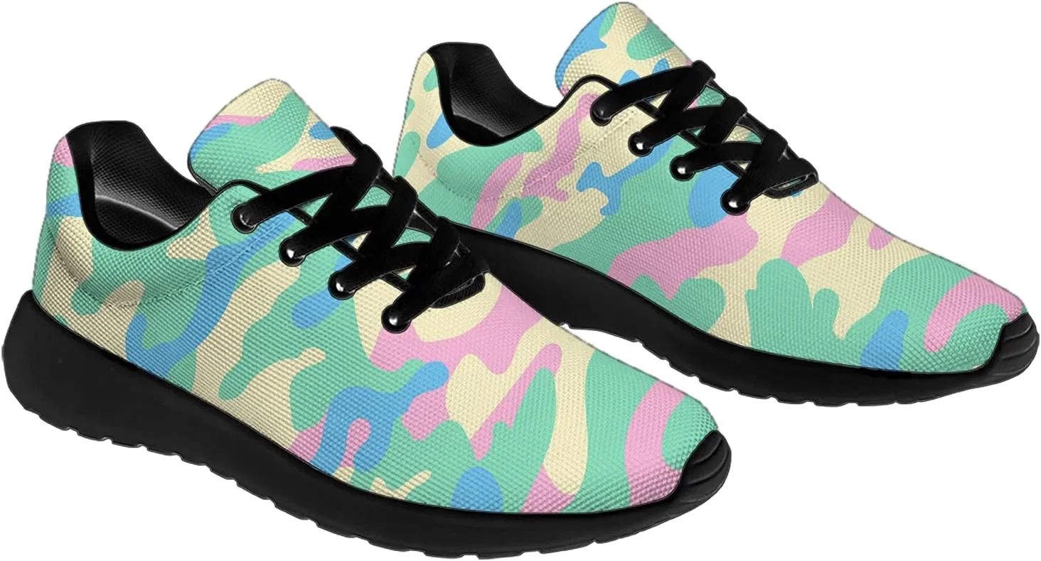 Unisex Camouflage Sneakers for Women & Men, Breathable & Lightweight, All Occasions