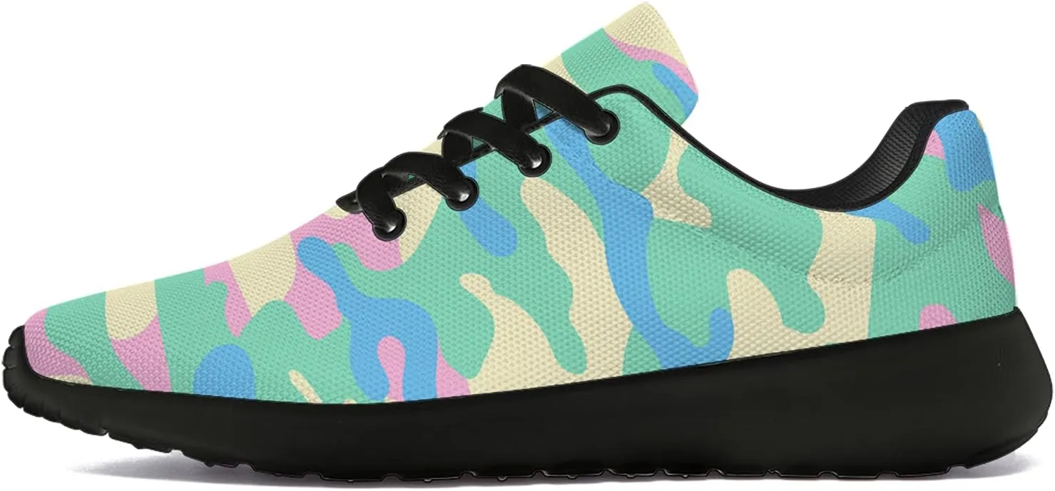 Unisex Camouflage Sneakers for Women & Men, Breathable & Lightweight, All Occasions
