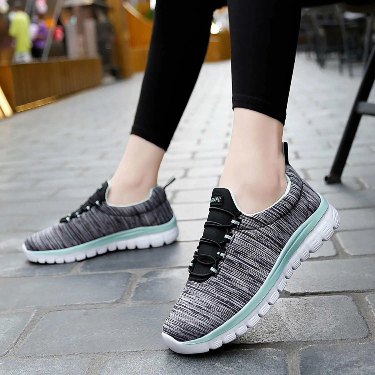 VARSKARC Women's Breathable Comfortable Fashion Casual Shoes