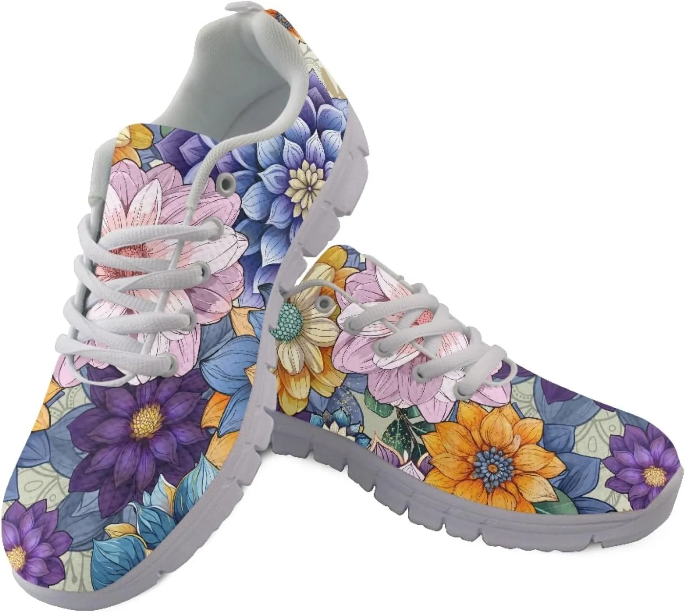 Wanyint Women Sneakers Walking Running Jogging Training Shoes Lightweight & Durable Indoor Outdoor Tennis