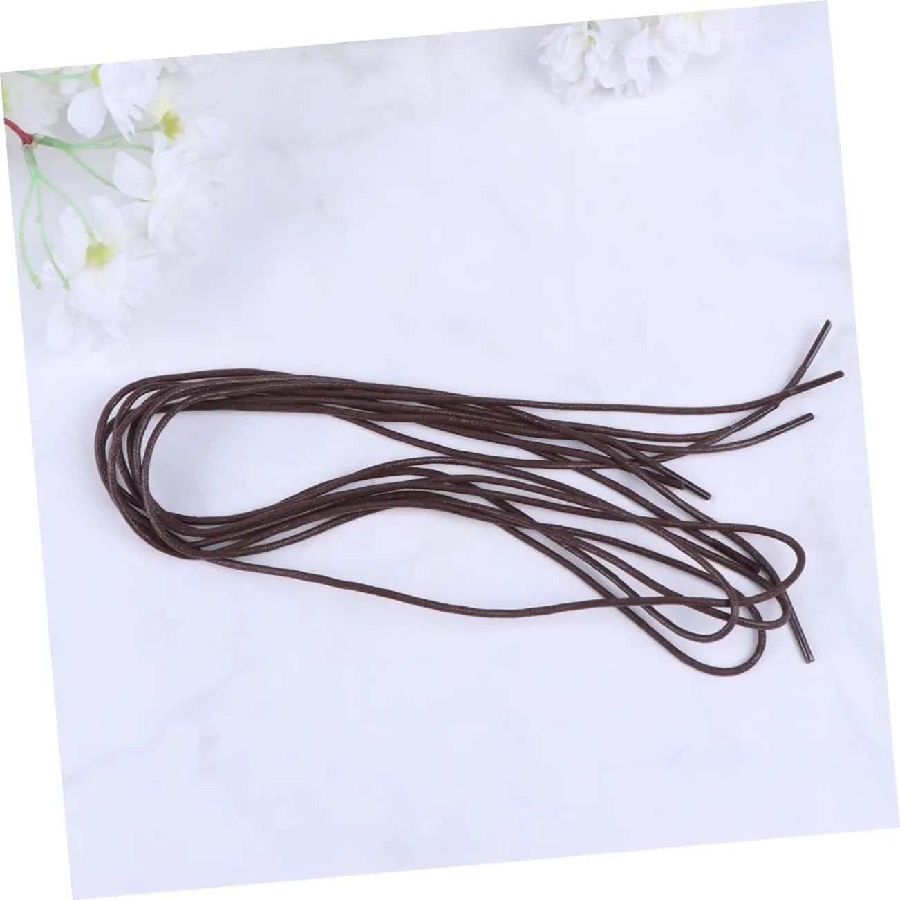 Waxed Shoelace Shoe Laces Shoelaces for Dress Shoes Walking Boot Laces Skate Shoes Adult Light up Shoes