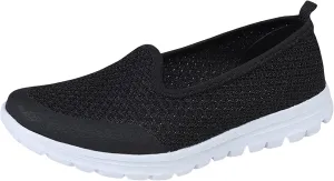 Women Casual Shoes Fashionable and Simple Solid Color New Pattern Summer Mesh Breathable Womens Casual Dress Shoes Wide