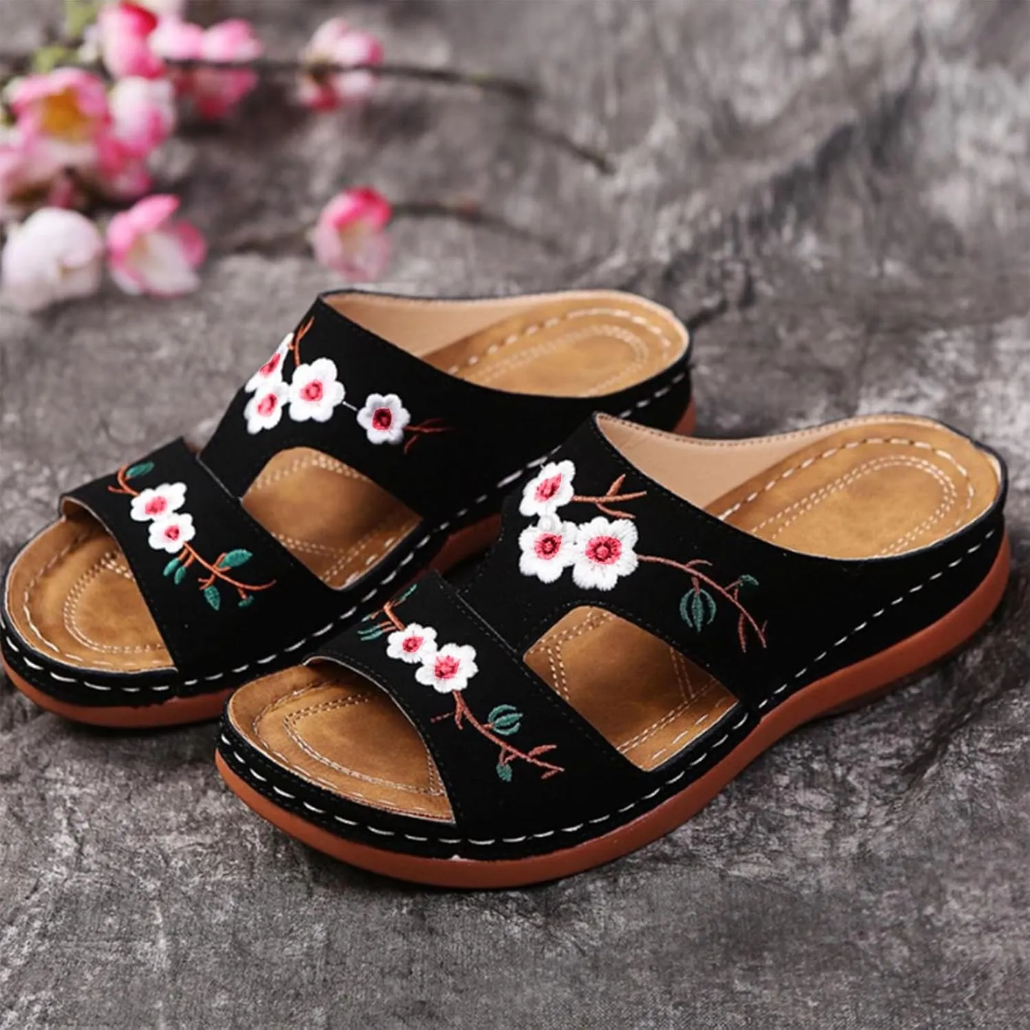 Women's Breathable Casual Sandals Open Toe Flatform Fashion Slides Sandals Dress Sandals Party Dress Sandals