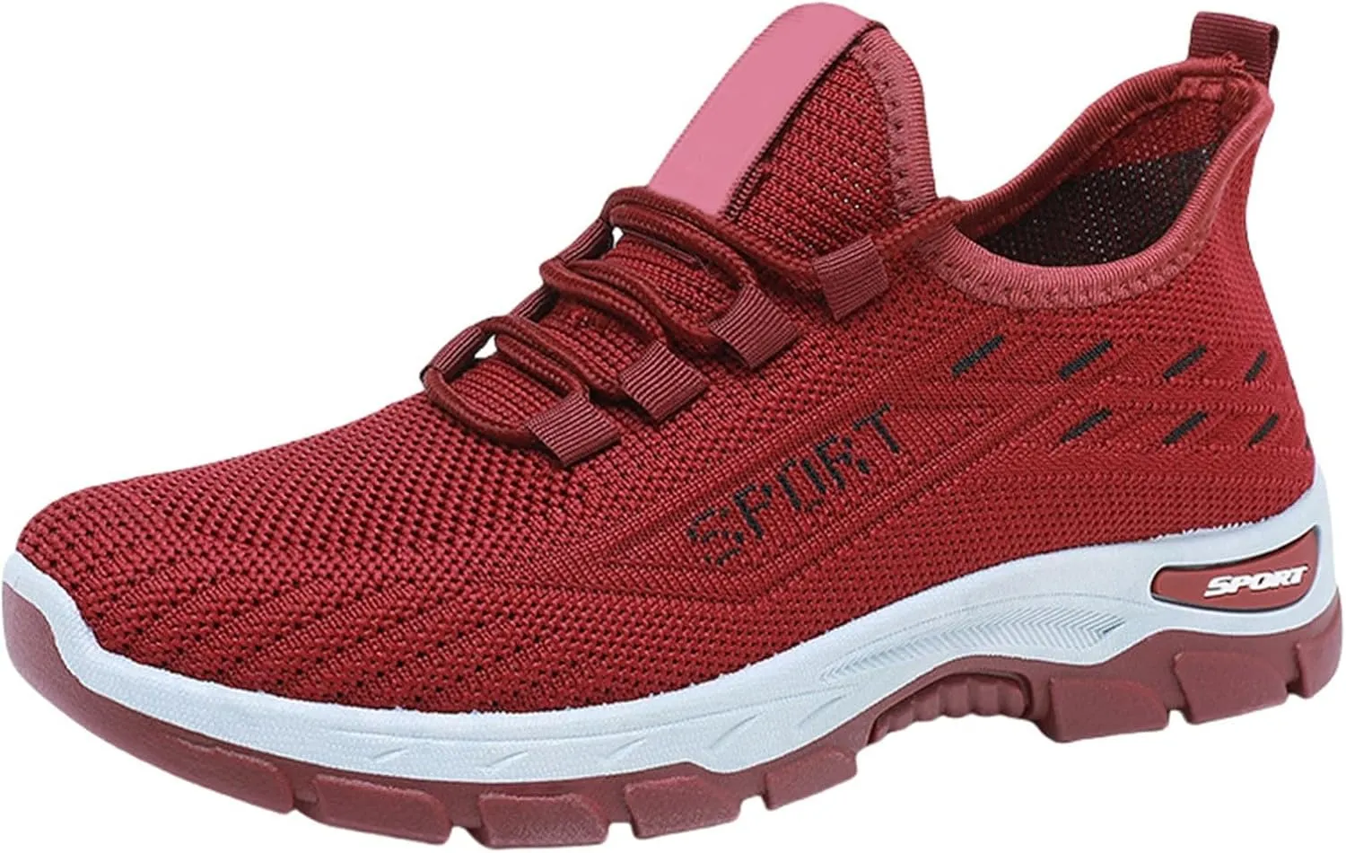 Womens Slip On Sneakers Non Slip Gym Workout Shoes Breathable Mesh Walking Sneakers Lightweight Tennis Fashion Sneaker Sports Workout Gym Shoes for Running Air Cushion Road Running Shoe