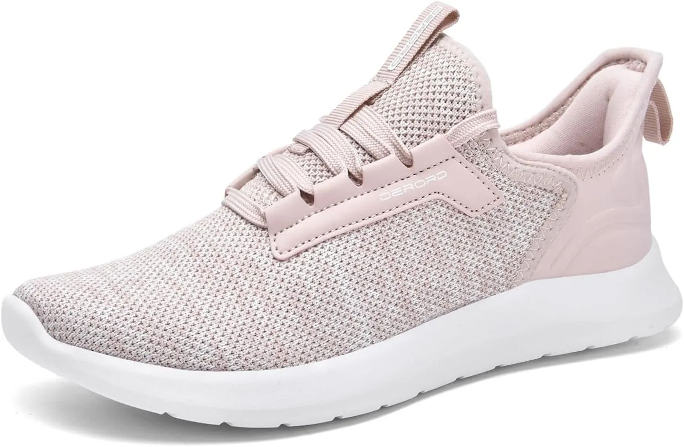 Womens Walking Running Shoes Slip on Lightweight Casual Sneakers