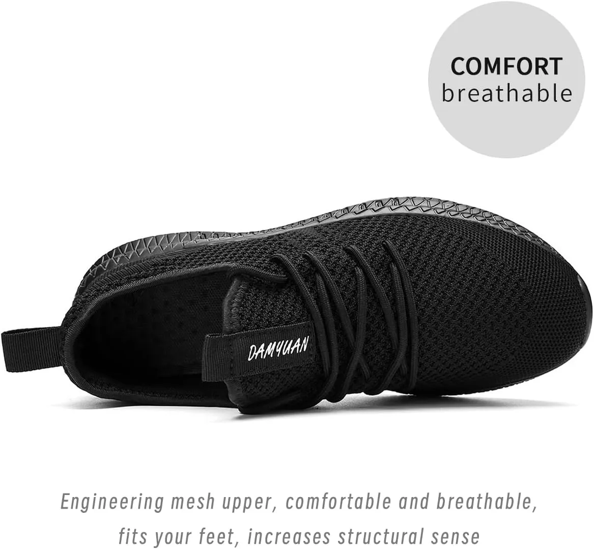 Womens Walking Running Shoes Sneakers Slip On Sport Tennis Athletic Gym Shoes Casual Lightweight Breathable Non Slip Workout Fashion Workout Trainers Shoe