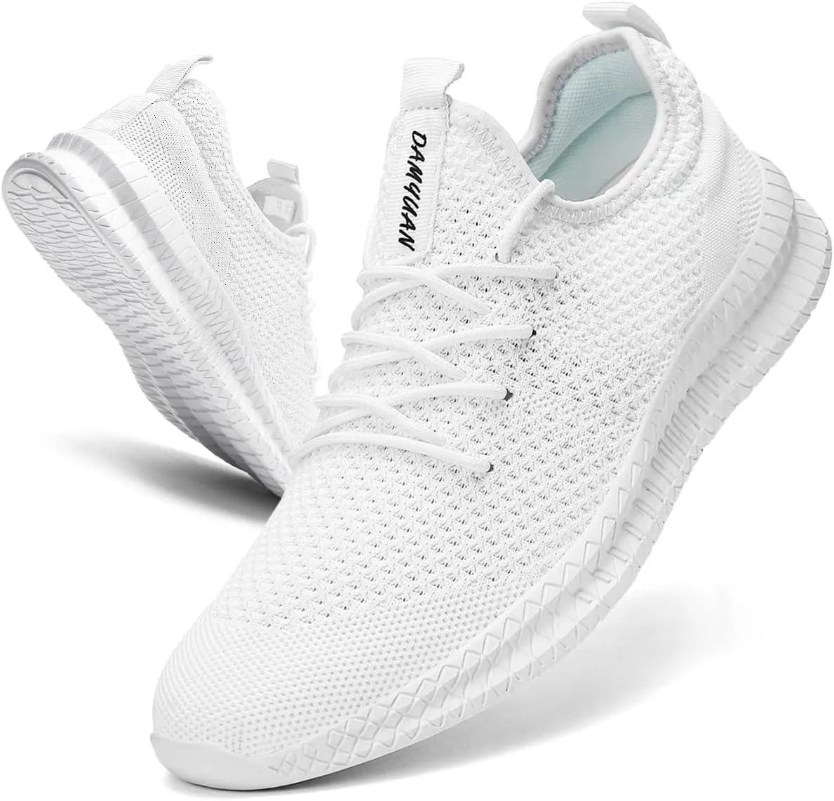 Womens Walking Running Shoes Sneakers Slip On Sport Tennis Athletic Gym Shoes Casual Lightweight Breathable Non Slip Workout Fashion Workout Trainers Shoe