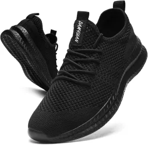Womens Walking Running Shoes Sneakers Slip On Sport Tennis Athletic Gym Shoes Casual Lightweight Breathable Non Slip Workout Fashion Workout Trainers Shoe