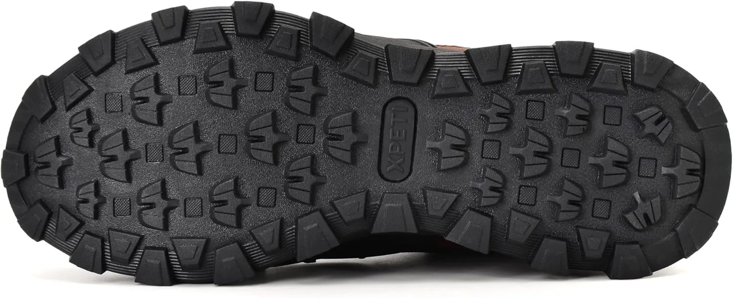 XPETI Mens Legacy shell-toe hiking boots waterproof