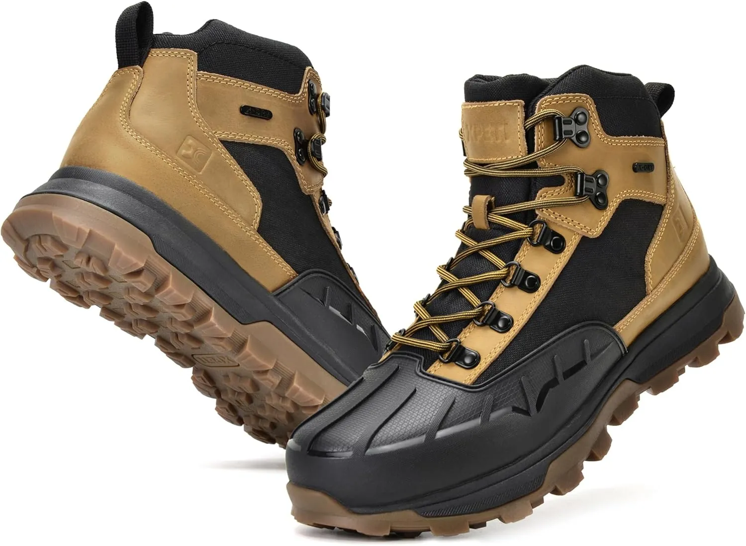 XPETI Mens Legacy shell-toe hiking boots waterproof
