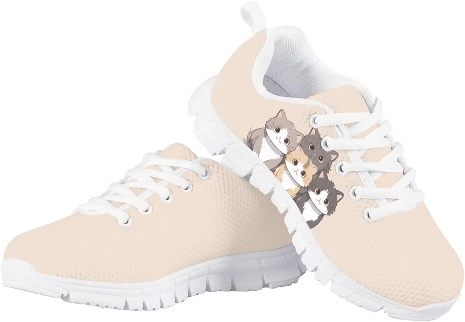 Ystardream Girls Sneakers Lightweight Breathable Running Tennis Boys Girls Shoes